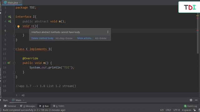 Java 8 - Interface in Java 8 Default , Static Methods | diamond problem #English