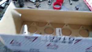 Разобрали Kia ceed sw сняли выпускной коллектор с катализатором, будем резать и варить пламягасител