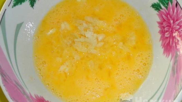 Отбивные в сырно-луковом кляре