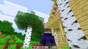 Playing Minecraft as a HELPFUL Killer Kitten!