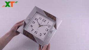 Часы настенные RIKON ("Узоры", 25,5х25,5 см, Индия)