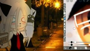 •|♡?как сделать обработке глаз за 5 мин? Тутор!!!|• ?♡/гача/gasha/Ray|Рэя•|лёгкий тутор|•