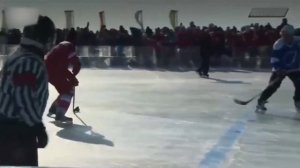 В поселке Большое Голоустное 8 марта прошел матч, на ко