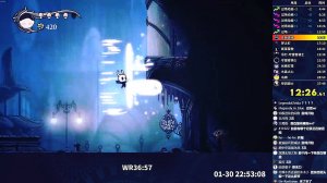 Hollow Knight - Any% Steel Soul in 36m 07s by (China) Yihou - 1st place. (翼侯大人 - bilibili)