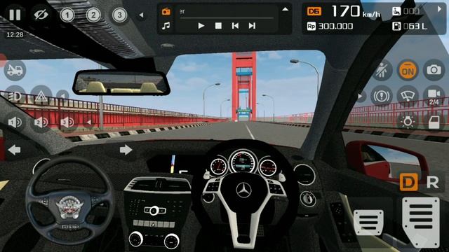 Mercedes Benz C63 2013 New Car Mod For Bussid New Mods Bus Simulator Indonesia New Mods