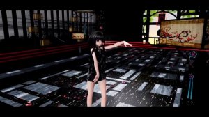 [MMD/Kurumi]Black Cheongsam-Tokisaki Kyouzo