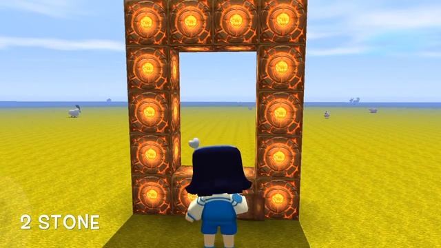 Mini world how to make a portal