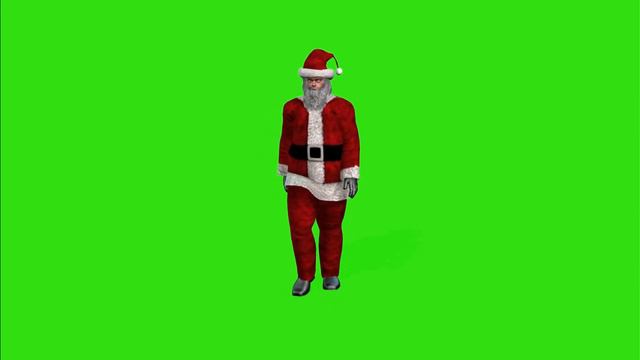 Santa Walking In Front Of Green Screen | Christmas Special | No Copyright | 2021 | By AAI смотреть онлайн