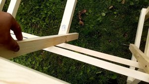 Стул-стол на дачу за 2 часа своими руками