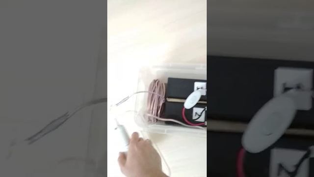 Освещение на природе. Питаем лампочку от батарея ИБП смотреть онлайн