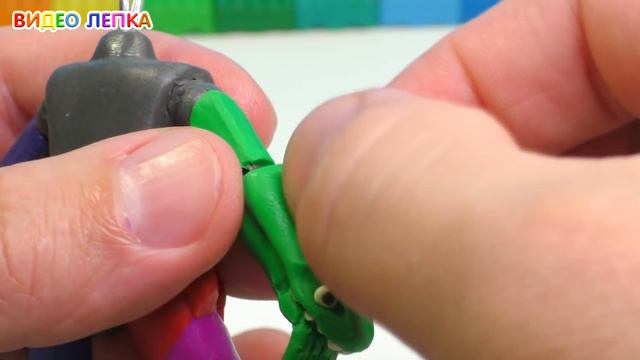 Лепим Робота Мишку из игры Фортнайт | ROBOT Fortnite with Clay смотреть онлайн