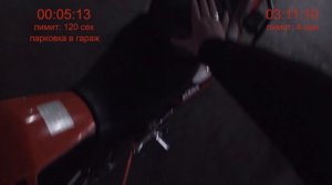 Сдача на категорию А. Зимняя площадка. Санкт Петербург