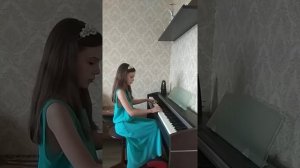 Маринина Фортепиано. Выпускной экзамен первый класс музыкальной школы.