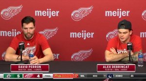 Red Wings LIVE 1.23.24: David Perron and Alex DeBrincat