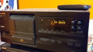 Pioneer PD-F507 CD Changer 25 disk player w/ Remote. Tested Works Great!