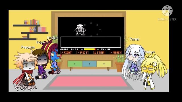 undertale react to sans - part 2 (judgment, genocide package, megalomaniac) смотреть онлайн