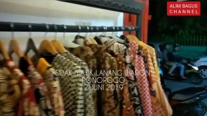 SIDAK "BATIK LANANG WADON" PONOROGO 2019 - BATIK EMANG KEREN...!!!??