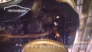 Замена моторного масла на Шкоде Фабия