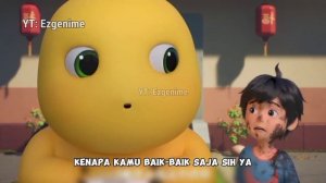 DUBBING DINO KUNING BAHASA INDONESIA - Si Gentong Meteor Jatuh