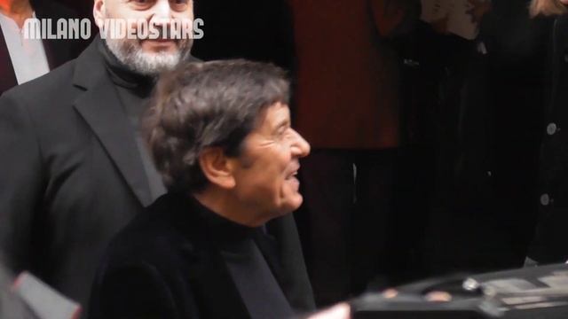 Gianni Morandi @ Milan Fashion Week 16 January 2023 show Armani - Milano смотреть онлайн