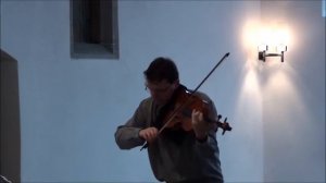 Paul Hindemith, Sonata for viola solo Op.25 No.1, IV. Raging tempo. Wild • V.Dinerchtein (viola)
