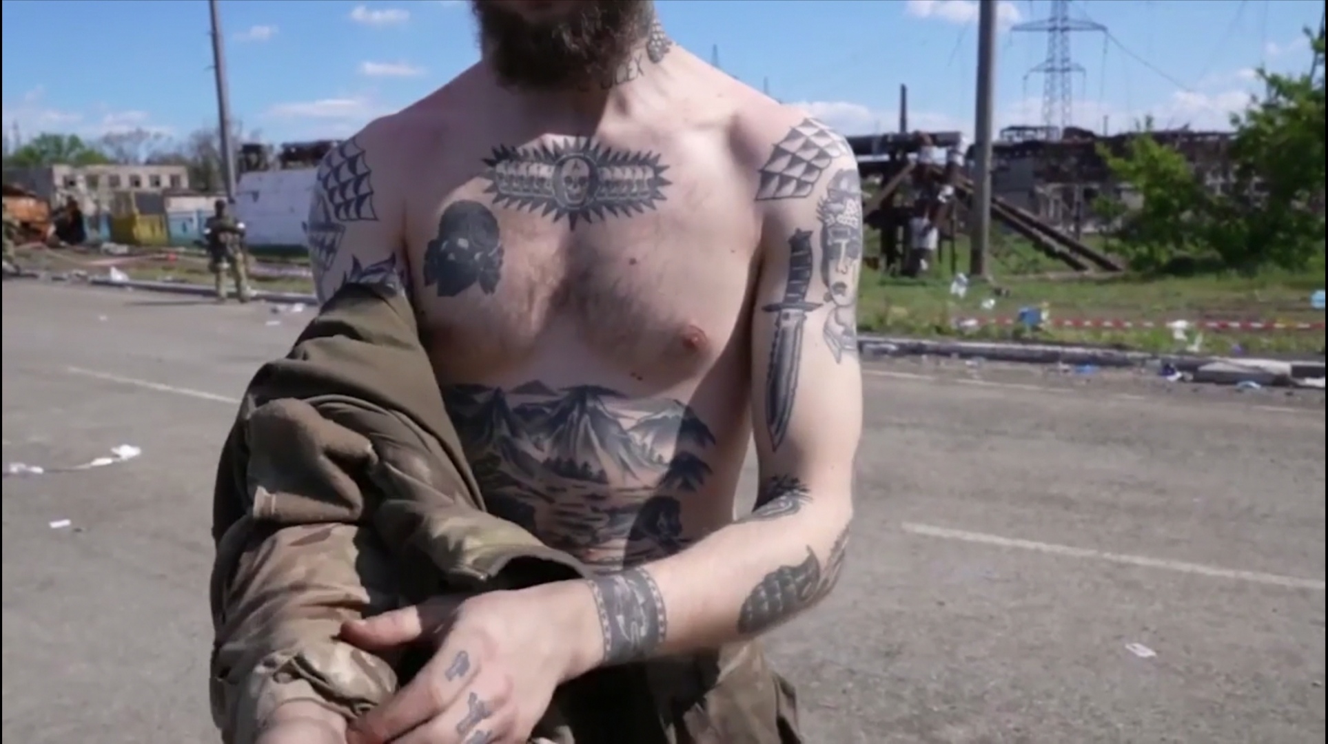Полк Азов нацисты Татуировки