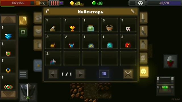 Caves (Roguelike) — New save, full map 3 location hard 170% (hunger, more elites +20% damage)