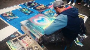 Спрей-Арт, аэрография. Как рисуют уличные художники. Москва | the Walk Street Journal. Part 1