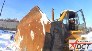 Ввод в эксплуатацию бульдозера ТМ10 ДСТ УРАЛ. Неисправность  механизма натяжения бульдозера ТМ10 ДС