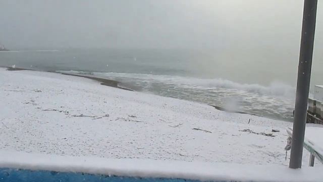 Зимняя прогулка к морю. Ольгинка Краснодарский край (20.01.2022). Ольгинка Туапсинский