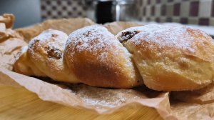 Творожные БУЛОЧКИ Плетенки БЕЗ ДРОЖЖЕЙ, пышные как дрожжевые.mp4