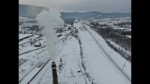 Полёт с коптера п. Кошурниково