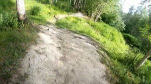 Велопрогулка заказник Юнтолово, лесная тропа