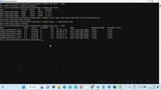 Kubernetes Taints and Tolerations
