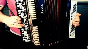 Високосный Год - Тихий огонёк Кавер на баяне