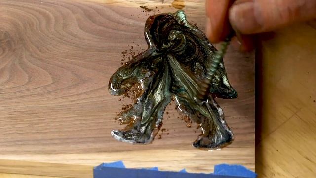Epoxy Resin Advanced Coloring Techniques | Creating Galaxy Sasquatch смотреть онлайн
