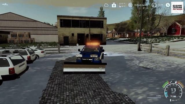 Snow On Thanksgiving!? | Xbox One | New Plow Truck | TLX 2020 | Property Maintenance | FS19 смотреть онлайн