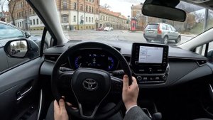 2021 Toyota Corolla sedan [ Active ] 1.8l Hybrid e-CVT | POV Test Drive