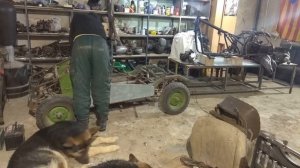 БАГГИ с торсионной подвеской от инвалидки и Ижевским двигателем, постройка ч. 1