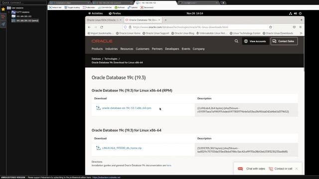Oracle 19c db installation on Oracle Linux 7.8 using virtual box