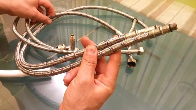 Самое надежное подключения смесителя воды ( how to connect the faucet in the bathroom) смотреть онлайн