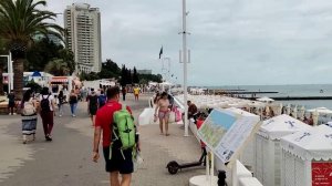 Сочи, обзор пляжа Маяк