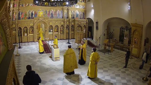 10.12.2022 Всенощное бдение в Феодоровском соборе смотреть онлайн