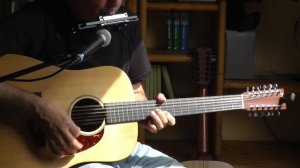 The Wizard - Uriah Heep (acoustic cover: 12-string guitar/harmonica)