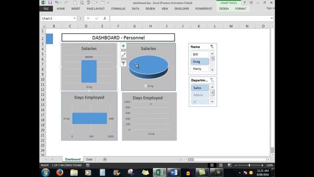 Advanced Excel How to link dashboard charts to Word or Powerpoint and auto update смотреть онлайн