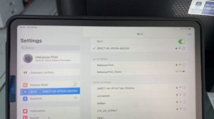 Setting Wifi direct epson L3250/L3251
