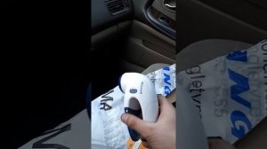 Чистка и бритьё потолка автомобиля от ворса катышек