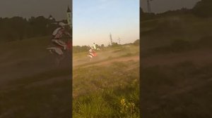 Тренировка Хонда crf450 Кольчугино