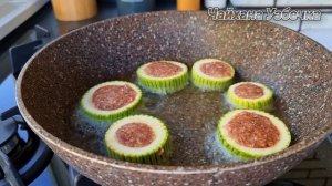 Отличный рецепт в сезон кабачков. Кабачки с фаршем на сковороде