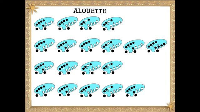 ALOUETTE 12 HOLE OCARINA TABS TUTORIAL смотреть онлайн